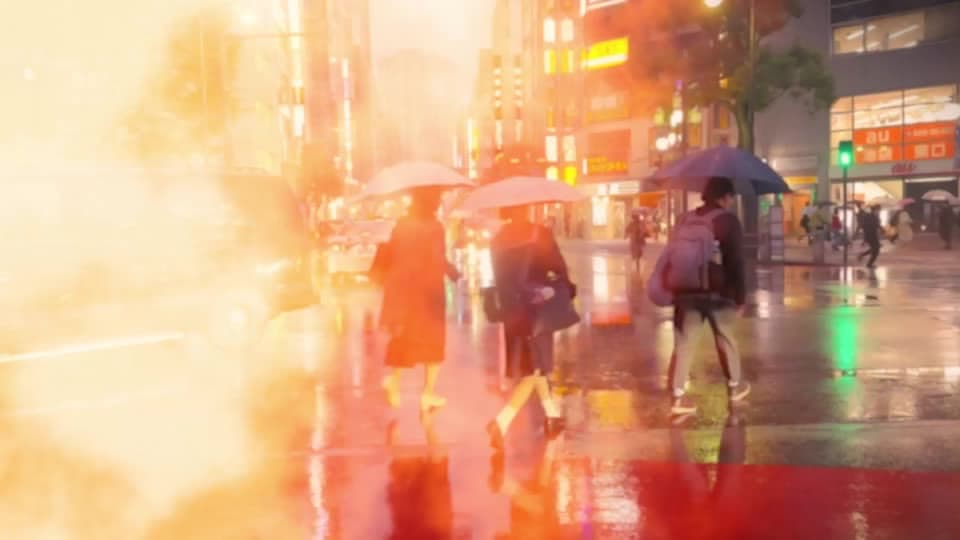 Cinematic Film Burn transition preview