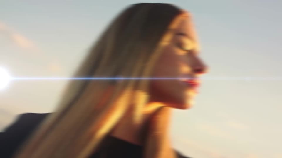 Anamorphic Light Sweep transition preview