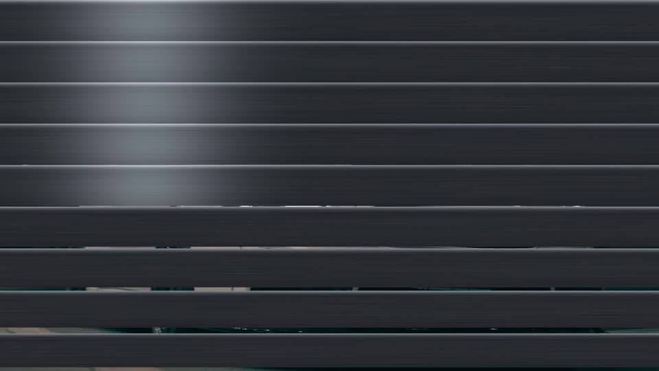 Dark Metallic Shutter transition preview
